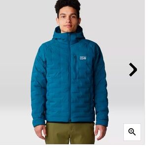 EUC Mountain Hardware Stretchdown Hoody Hoodie